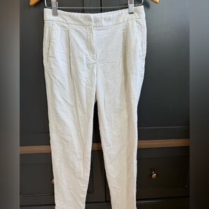 Massimo Dutti Cream Corduroy Pants • 4 •